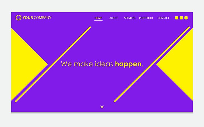 landing page design